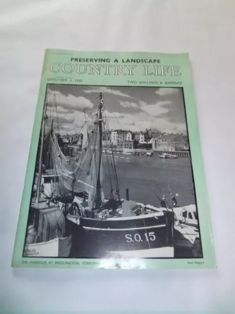 COUNTRY LIFE MAGAZINE - Sep 4 1958 - Volume CXXIV No 3216 - Miss Tessa Yarde