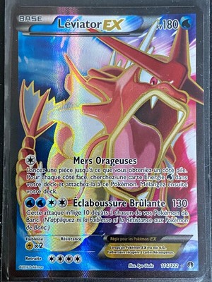 Carte Pokémon LEVIATOR EX 114/122