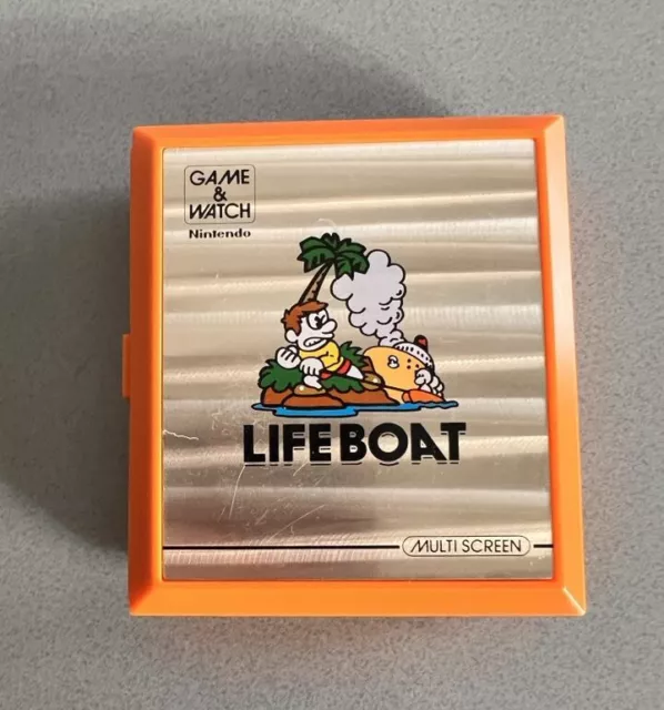 Vintage Nintendo LIFEBOAT game and watch