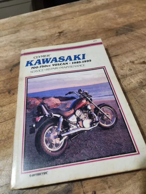 Clymer 1985 - 1995 Kawasaki 700 - 750cc Vulcan Service Repair Manual