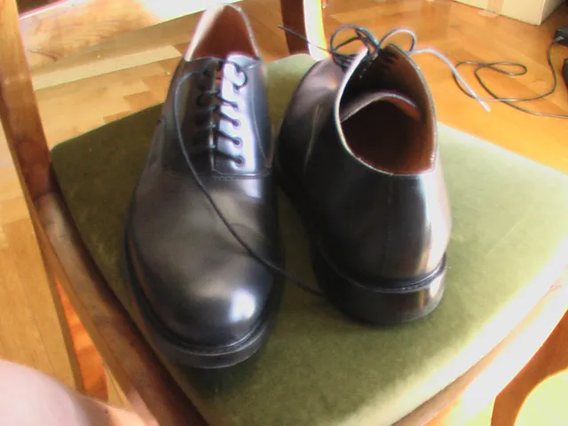 HESCHUNG chaussures ville pour homme Shoes  pointure 11 modèle Ambre NEUVES NEW