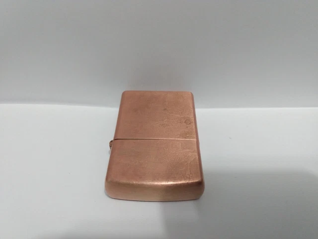 Zippo 2005 Wolf Copper Brass Color Case No Insert No Box Read 12