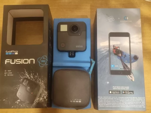 GoPro Fusion 360° 5,2K30 fps - 3K60 fps 18MP Usato poche volte pari al nuovo 