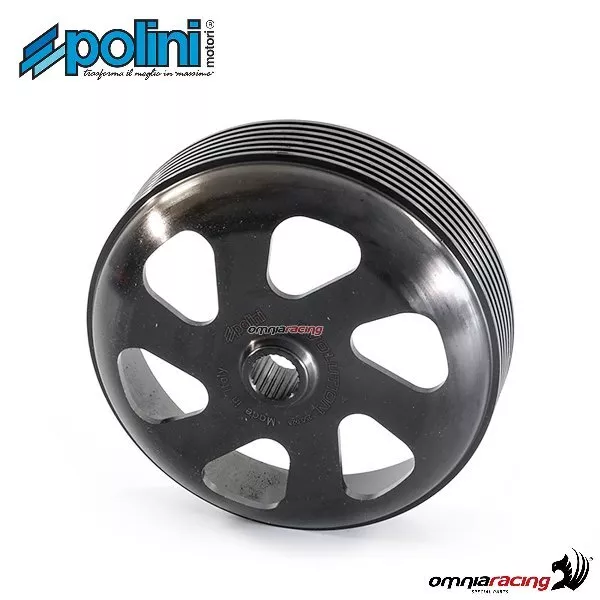 Cloche d'embrayage Polini diamètre 107 mm pour Piaggio Skipper 125 Leader