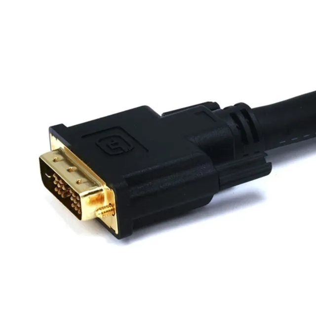 50FT HDMI Male to DVI-D Male Single Link Cable Video Only PC Monitor Projector 3