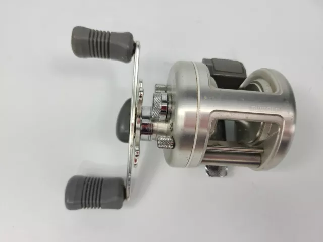 SHIMANO CALCUTTA 200 Silver Baitcasting Reel Made in Japan Right Handed  $46.99 - PicClick