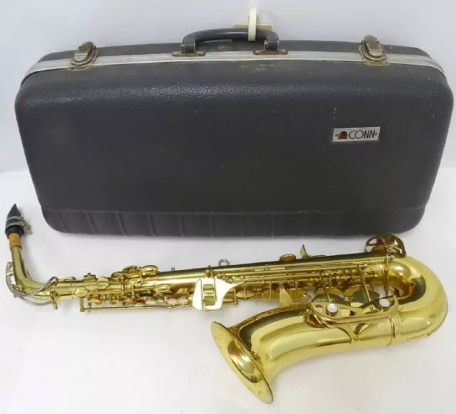 Conn Shooting Stars Alto Saxophone, Very Good Condition, with case/neck/MP