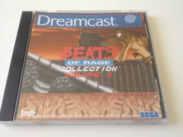 SEGA Dreamcast Beats Of Rage Collection Volume 1 BOR compilation