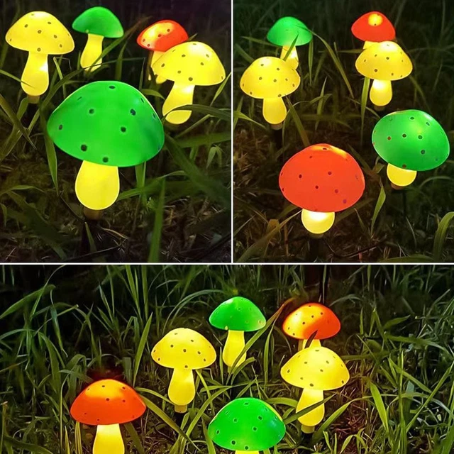 Yard LED Light Solar Mushroom Light Christmas Lights Fairy String Lights