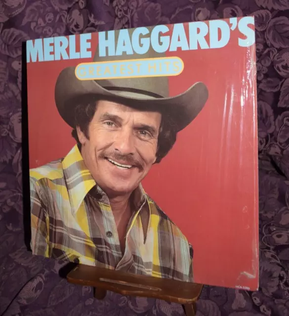 MERLE HAGGARD HAGGARD'S Greatest Hits MCA-5386 IN SHRINK Country 1982 ...