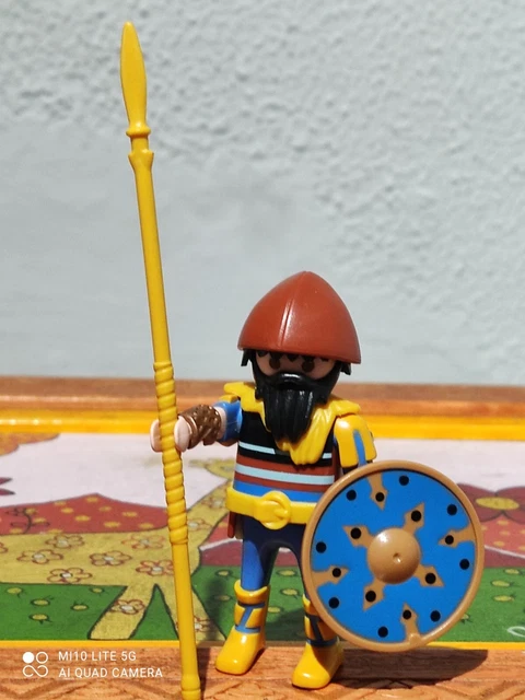 2 Casques Vikings Playmobil Gris Foncé – Pièces Détachées, Occasion