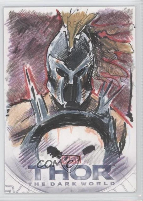 2013 Marvel Thor: The Dark World Character Sketches 1/1 Ares #CS12.2 Sketch 1x9