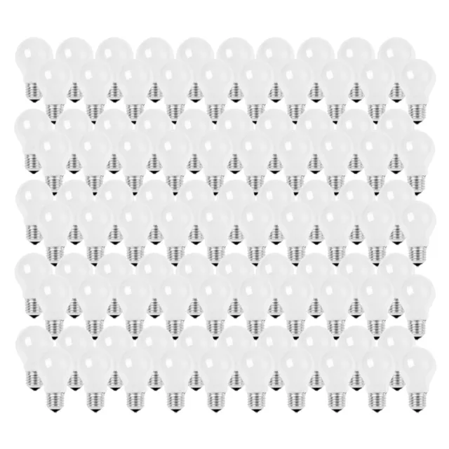 100x Glühbirne 40W E27 MATT Glühlampe 40 Watt Glühbirnen Glühlampen warm dimmbar