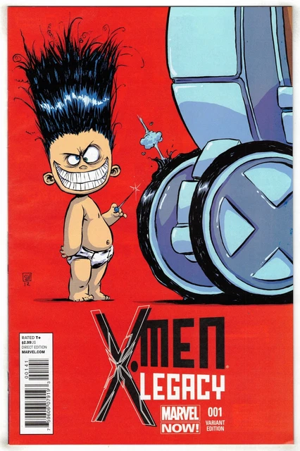 X-Men Legacy #1 Skottie Young Marvel Babies Variant Legion 2013 VF/NM