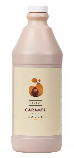 (8,72€/kg) Simply Luxury Gourmet Sauce 2,5 kg, Soße, Eissoße, Sirup, Flavor, UK