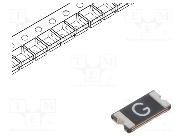Sécurité: Ptc Polymère 1206L 750mA SMD