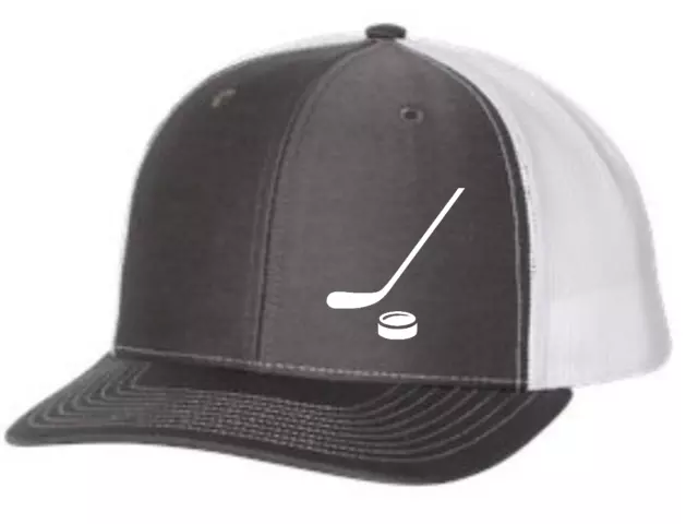 Hockey Time Lifestyle SnapBack Cap Hockey Stick And Puck Baseball Cap Hockey Hat