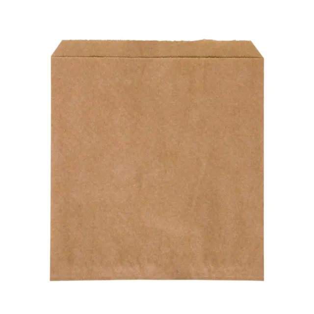 500pcs White&brown Recycle Paper Bag 1W 2W 2F Takeaway Bakery lolly bag