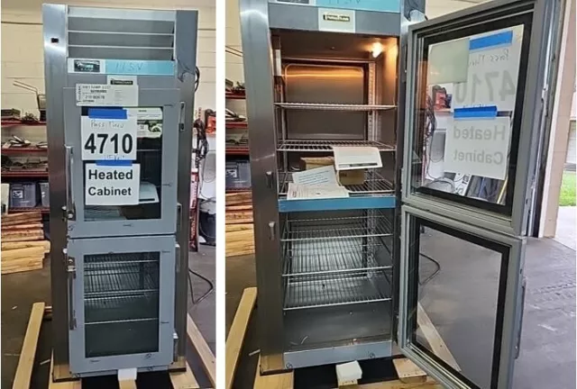 4710 New Aged Inventory, Traulsen Pass Thru Glass Door Warmer AHF132WP-HHG