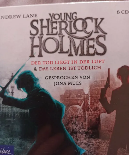 Hörbuch "Young Sherlock Holmes" gesprochen von Jona Mues, 6Cds