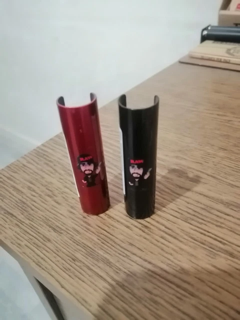 case/étui RAW mini josh black and red for mini clipper lighter