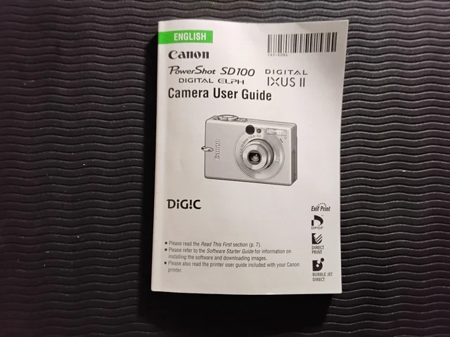 Camera Manuals & Guides, Cameras & Photo - PicClick CA