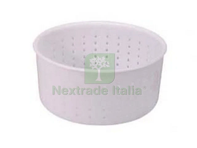 AlcoFermBrew Forma Per Formaggio Da 0.5kg – Plastica Alimentare, 10.5x10.5x8.5cm