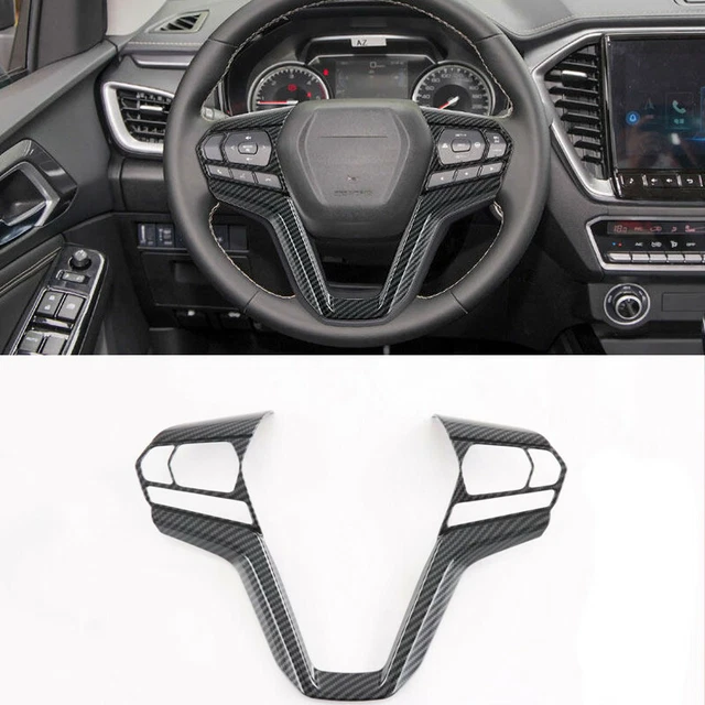FOR ISUZU DMAX DMAX 20212023 Carbon Black Interior Steering Wheel