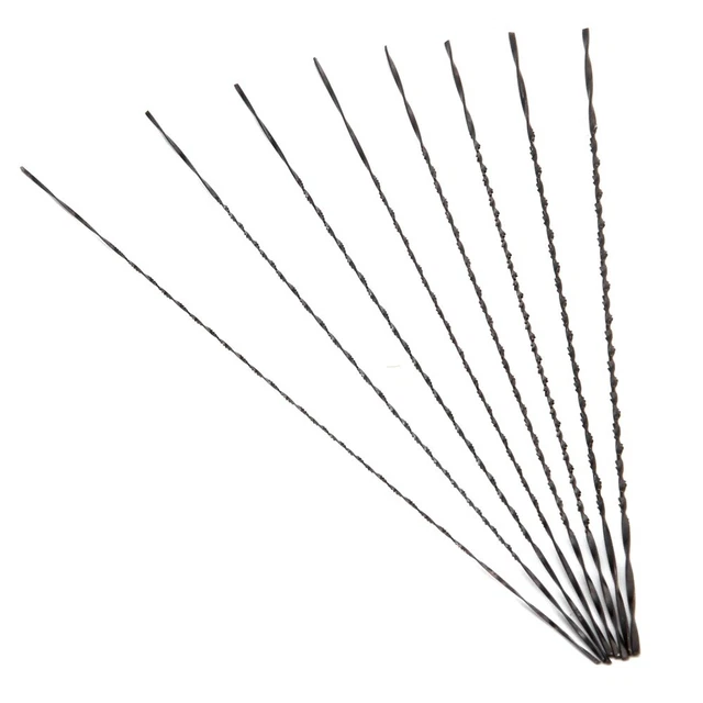 12X 8 Type Wood Saw Blade Carbon Steel 130mm Scroll Jig Saw Blades Spiral Teeth