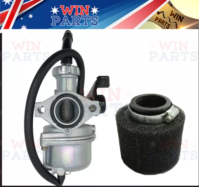 22mm Carb Carby Carburetor Air Filter 110cc 125cc PIT Quad Dirt Bike ATV Buggy