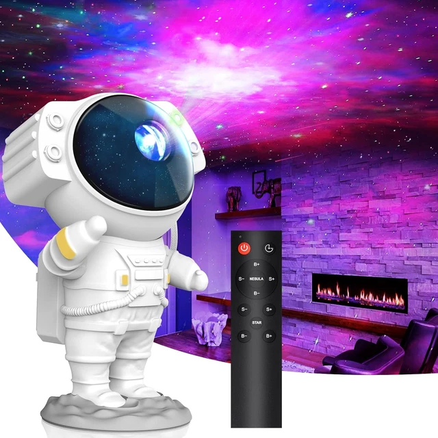 IMMVER ASTRONAUT GALAXY Star Projector Night Light with Remote Control