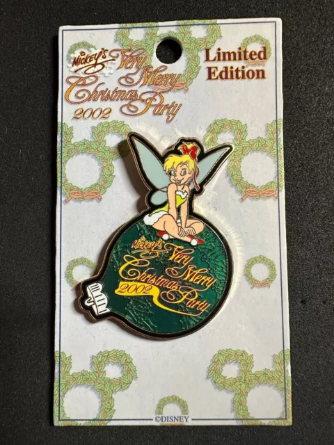 Tinkerbell “Mickey’s Very Merry Christmas Party 2002” LE Disney Pin