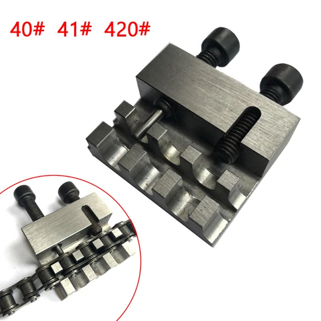 Scooter Motorcycle Bike Chain Splitter Breaker Tool Heavy Duty Link No.40/41/420