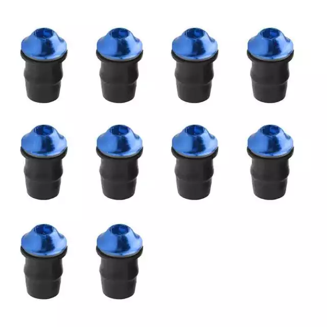 Set Universal Windshield Windscreen Bolts Rubber Nuts M5x16mm New