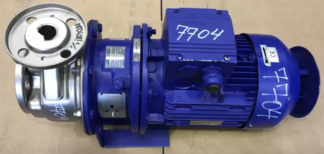 Pompa centrifuga KSB con motore elettrico Siemens ETAHROM BC 032-160/332EX C10 INUTILIZZATA Pompa centrifuga KSB con motore elettrico Siemens ETAHROM BC 032-160/332EX C10 INUTILIZZATA