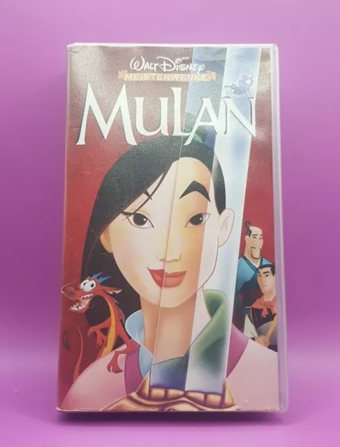 Mulan Walt Disney VHS Videokassette