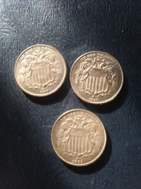 1879 1880 1881 copy nickels