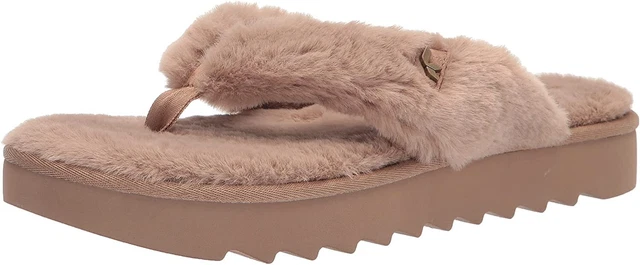 Koolaburra by UGG Women's FURR-EE Flip-Flop, Amphora, Size 9 Koolaburra by UGG Women's FURR-EE Flip-Flop, Amphora, Size 9