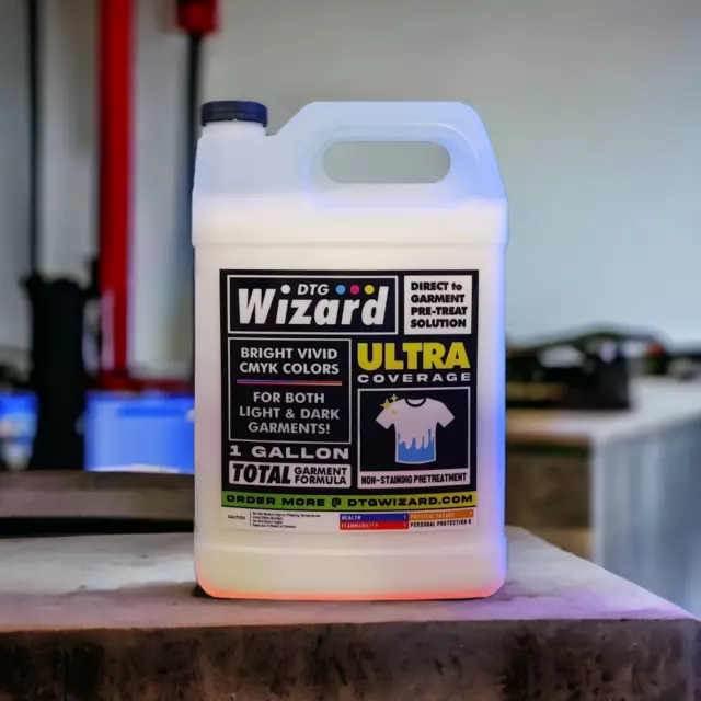 DTG Wizard Ultra Coverage Shirt Pretreatment 3