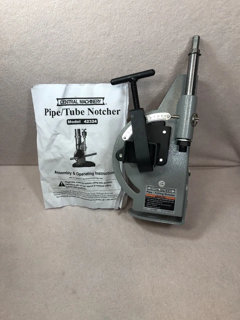 Central Machinery tubing notcher and pipe notcher