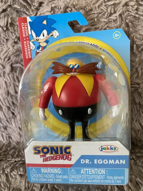 SONIC THE HEDGEHOG Dr Eggman Articulated Action Figure Jakks Pacific ...