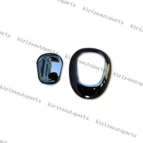 Fit For Chevrolet Equinox 18-21 Black Steel Gear Shift Knob Shifter Lever Trim
