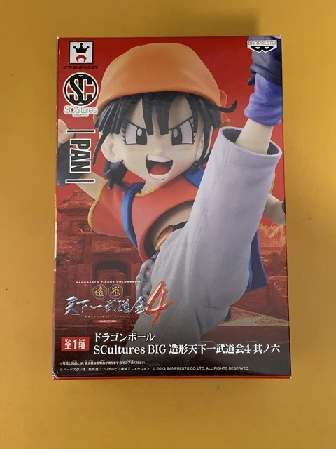 New Banpresto Dragon Ball SCultures BIG Modeling Tenkaichi Budokai 4 Pan Figure