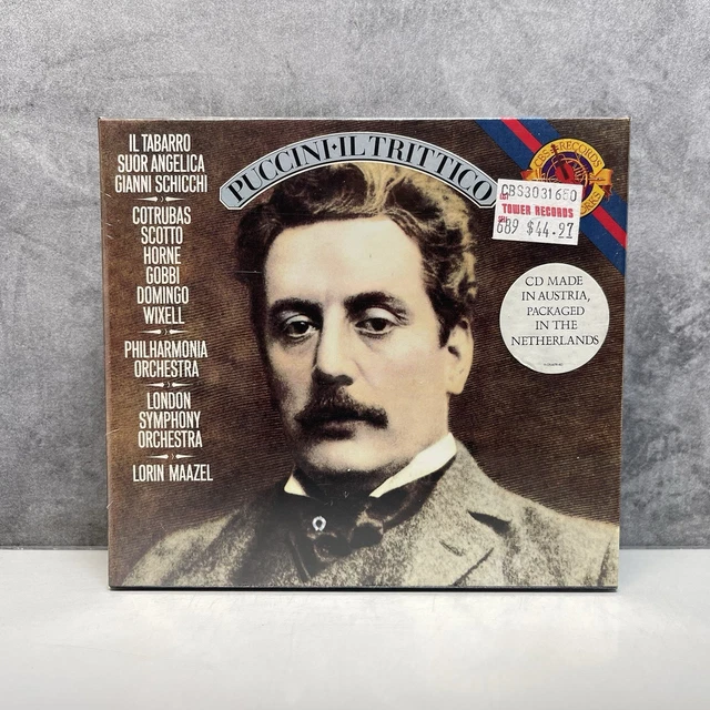 PUCCINI IL TRITTICO Gardelli, Tebaldi, Del Monaco, Merrill 3