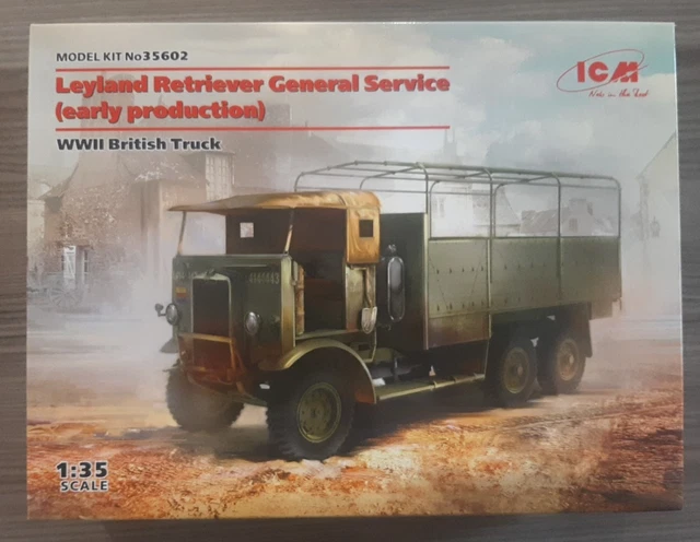 Maquette ICM 1/35 Camion Anglais Leyland Retriever WWII - LP777, Neuve