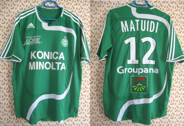 Maillots de football de clubs français AS saint-etienne longueur manches manches longues
