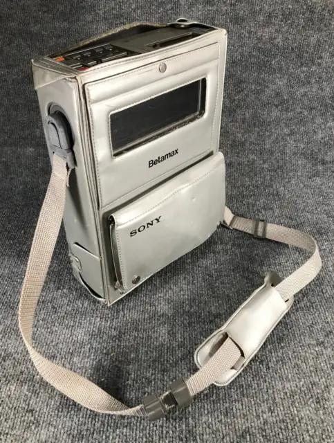 SONY SL-2000 BETAMAX Portable Video Cassette Recorder Vintage UNTESTED as-is vtg