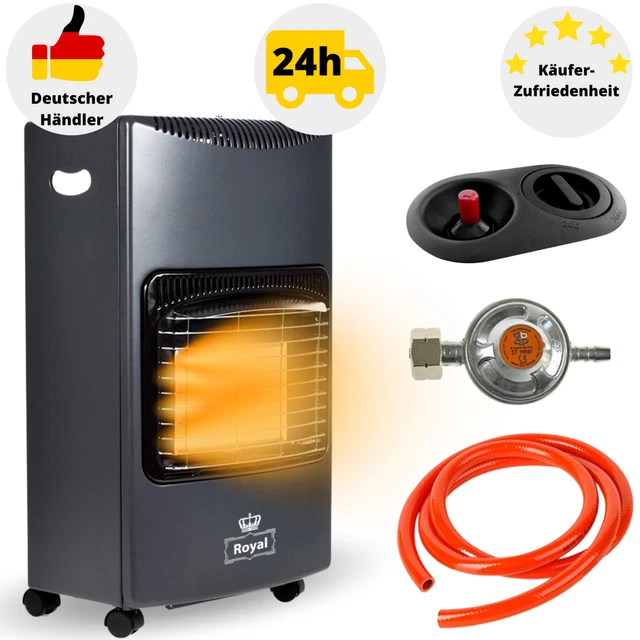 Heizgerät Gasheizofen Innen Gasheizung Gasheizstrahler Gasheizer 4200W Gaskamin