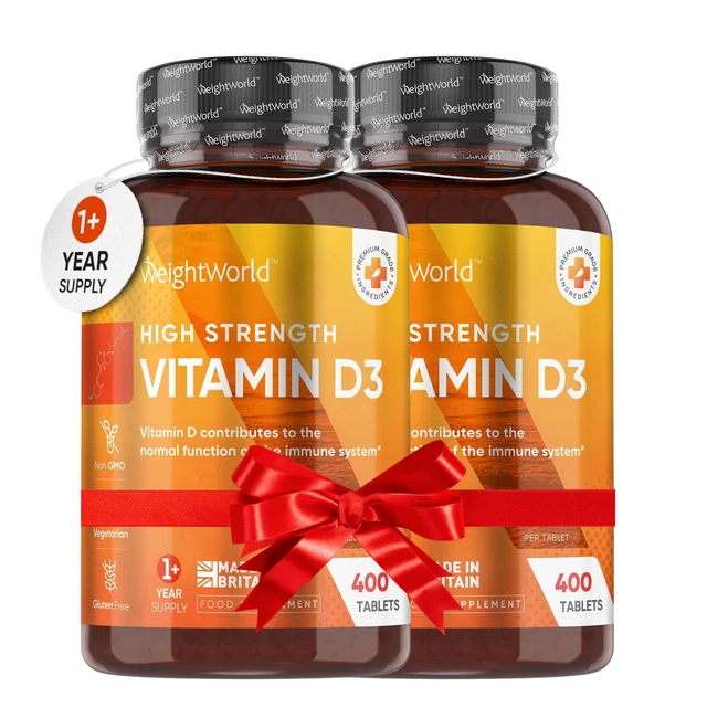 VITAMIN D3 HIGH Strength 4000IU 800 Vit D3 Tablets Immune Support