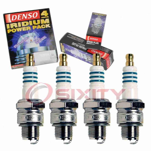 4 pc Denso Iridium Power Spark Plugs for 1964 Porsche 356C 1.6L H4 Ignition uw